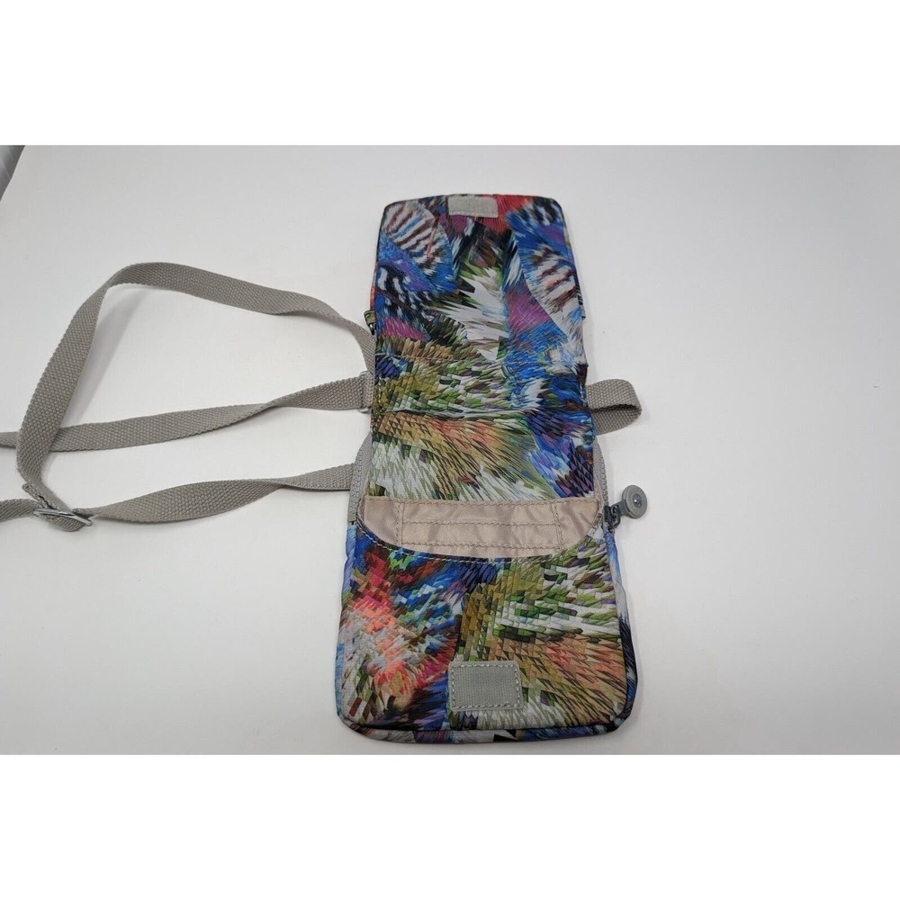 Kipling Purse Crossbody Eldorado Small Gray Tie Dye Print Nylon Bag - Picture 12 of 15